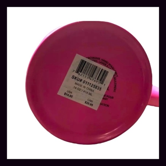 Starbucks Halloween 2021 Limited Edition Neon Pink Black Cat Coffee Cup Mug - Picture 3 of 3